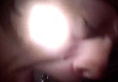 i got the best sloppy blowjob from white hoe with huge tits in the car, busting a huge nut on her monster cock