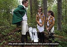 Commander Punished with Intense Titan Dick Sucking