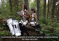 Commander Punished with Intense Titan Dick Sucking