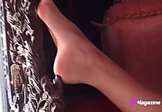 horny college teen katie fey teases bouncy tits underwater