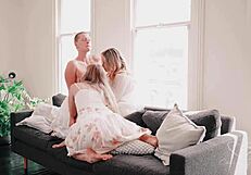 Charlie Forde, Laney Day, Fox Felina threesome explodes with licking and muff diving! Full Australian group action.