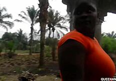 girls feel exposed and fucked in the bush