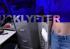 Athena Fleurs and Mike Mancini in Teen POV Blowjob Case. Petite Babe with Small Tits and Big Ass Takes Hardcore Amateur Action.