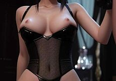 Wow, her tight ass takes rough 3D anal pounding!