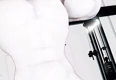 Futa With Monster Cock Dominates Gym Lewdly