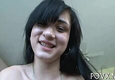 Mandy Sky's POV life involves blowjobs and hard fucking