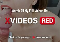 मेरे लाल होंठों के लिए कामुक POV मुठ मारना