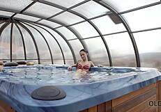 Old4k Skinny Pornstar Strips for Drilling by Older Partner