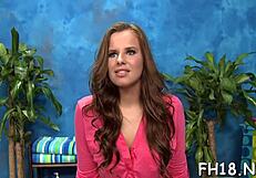 That hot eighteen year old has a tight wet cunt for blowjob and fucking.