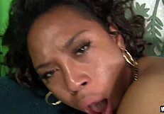 Myeshia Nikole and Layla Monroe passionately fuck with big tits and asses!