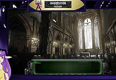 Warhammer Inquisitor Trainer Features Brunette With Big Tits Using Dildo