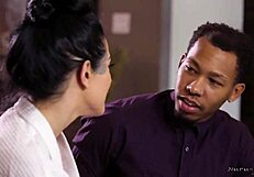 katrina jade takes on that oiled monster cock like a pro masseuse