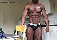 Can You Handle This Gay Black Muscle Webcam?