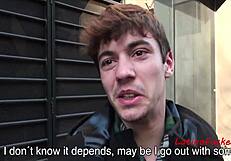 Damn! Paid my Latino teen 18+ buddy for raw gay sex in public spot