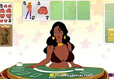 Ebony milf Mrs. Laticia takes it hard in the ass.