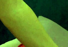 Young couple fucks furiously in the bar's back with stockings and cumshots