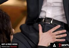 Can Stacy Bloom handle lawyer's big cock?