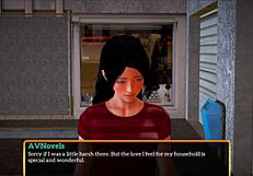 discovering big tits in my new family adventure