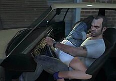 Trevor picks up a hooker in GTA 5.