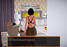 Exploring my new stepfamily in this game episode 590