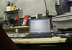 The Blonde Teen Feels LONELY In The OFFICE, Reaching ORGASM Solo