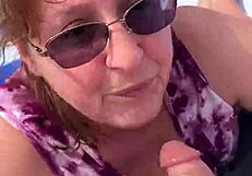 naughty girl seduces skinny guy for a quickie