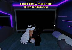 Fucked hard in bed at the condo with deep intensity