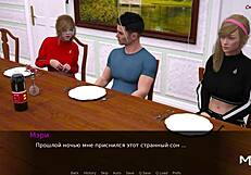 Intense Fucking Of Redhead On Dining Table