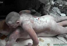 i remember the army hazing in the showers with nude men