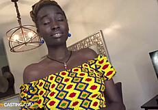 African Model Sucked Into Fucking Casting Producer for Job