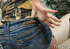 experiencing a mature blowjob with face fucking in pov