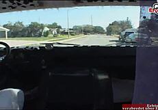 18yo Latina Teen Picked Up for Car Ride Fun