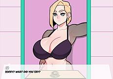 foxicube games android 18 short parody game