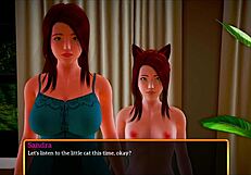 My New Family with Redhead Bent Over Monster Cock