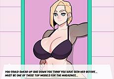 foxicube games android 18 short parody game