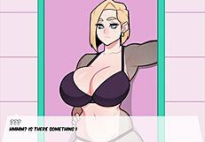 foxicube games android 18 short parody game