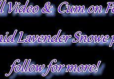 I give my step brother a wild footjob until he explodes on my cute feet