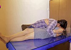 the boyfriend cheats on his girlfriend with her friend at the office during work hours