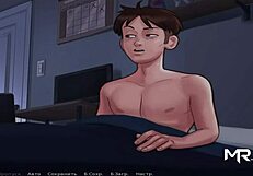 who tied you up in this bdsm scene from summertimesaga?