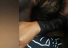 african mature woman bent over for doggystyle with monster cock on her big ass