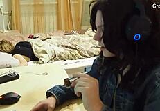 teen fuck doll gets licked and pounded doggystyle by dominant babe. her tight pussy begs for more.