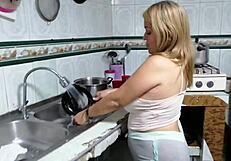 Why is my stepdaughter flirting with me in the kitchen?