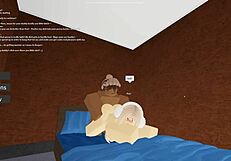 44 Roblox Porn - Amateur First Time Bent Over for Big Black Cock in Missionary Ride