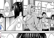 Busty Anime Girls with Huge Breasts Engage in Wild Hentai Sex. At Academy for Huge Breasts 6.