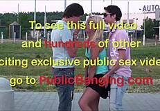 hey, cute young girl, ready for a risky public gangbang with two teens?