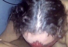 I'm Cumming in Her Ebony Pussy with Deepthroat Action