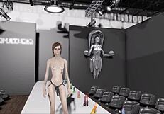 Fallout 4 Fashion Number 201 Brunette Cartoon Style