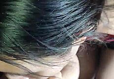 मेरे पति की नई कम-सोक्ड पैंटीहोज का क्लोज-अप