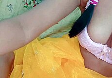 teen college girlfriend riding cock with big ass and shaved pussy