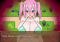 enjoying the big tits of three hot island girls with hypnotized uncle